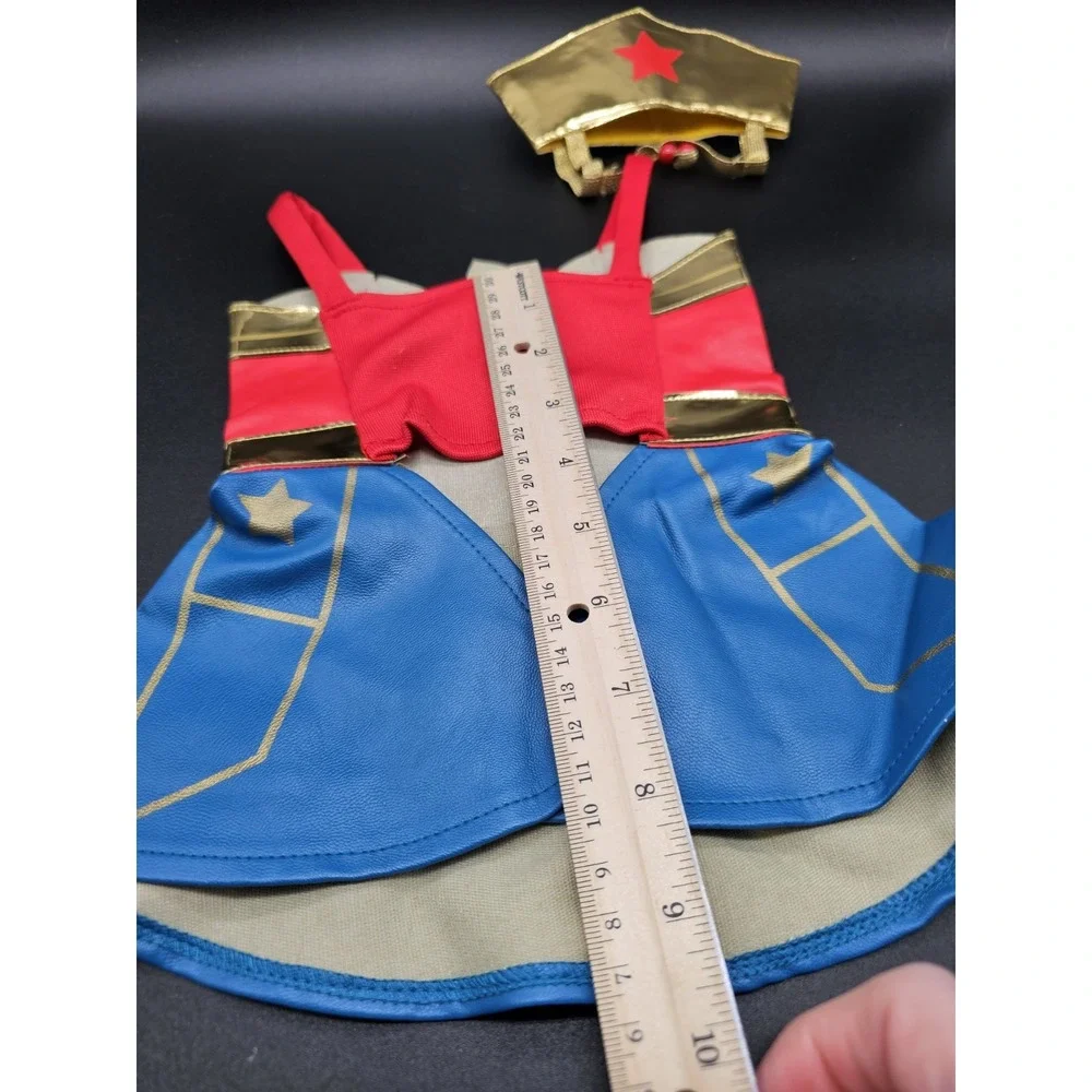 Justice League Wonder Woman Dog‎ Costume XS Dog Costume ~ Costume Fit Runs Big